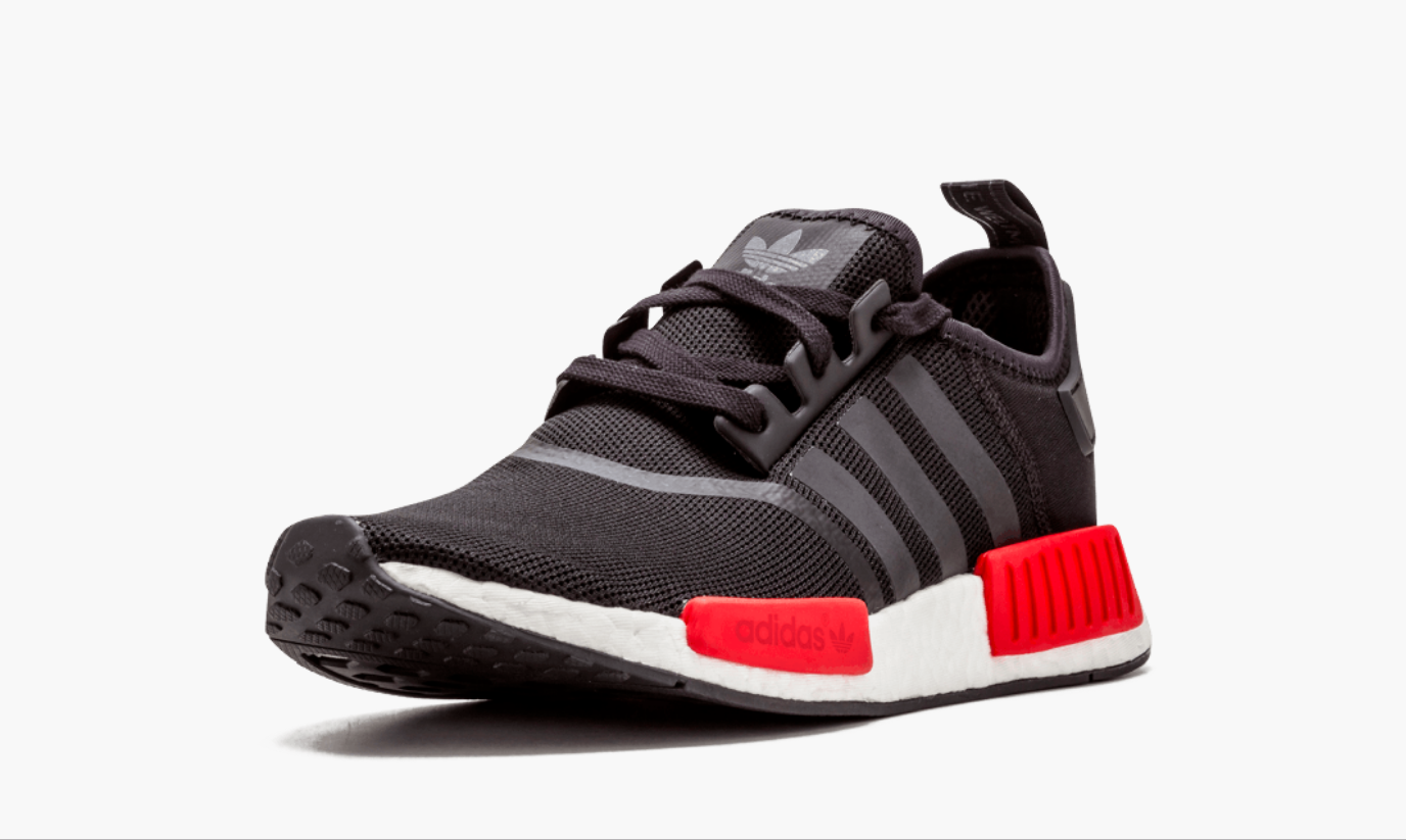 Mens nmd 2025 black and red