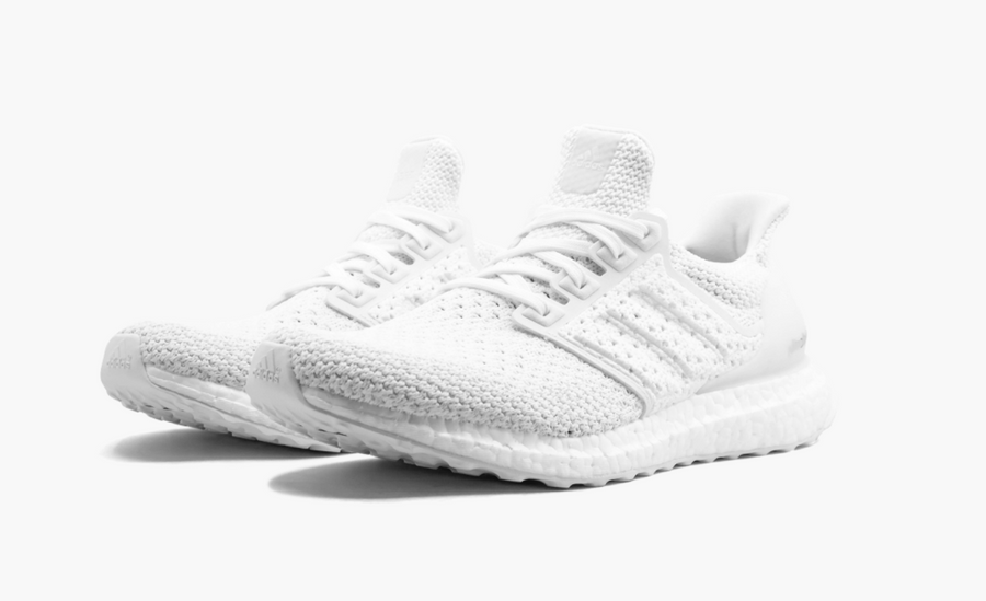Adidas Ultra Boost Clima Cool Triple White Men's - Pimp Kicks