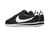 Nike Cortez Basic Leather Black White Women's - Pimp Kicks