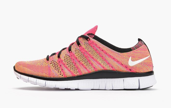 Nike free flyknit nsw mens pink Clearance