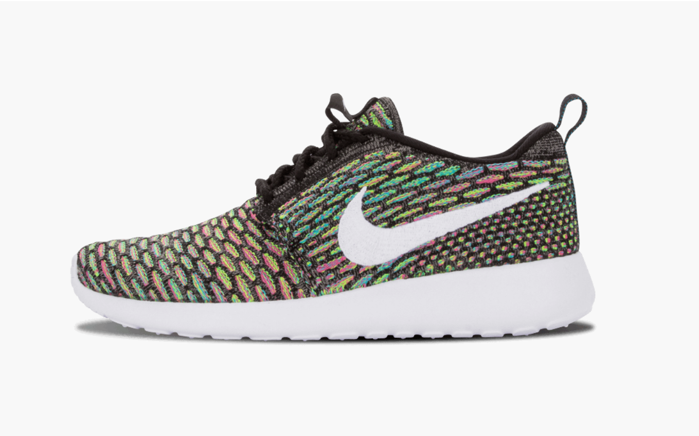Nike Flyknit Roshe Run Rainbow 2015 Women s Pimp Kicks