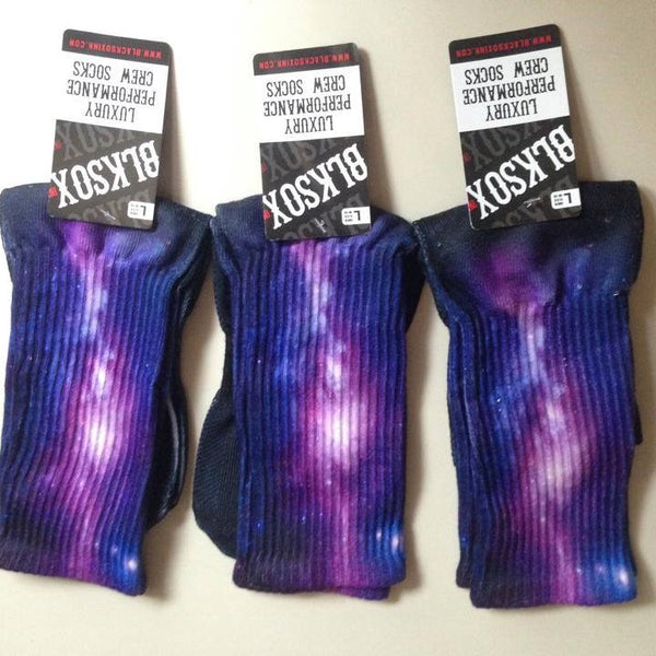 BLKSOX Ink Sock Galaxy - Pimp Kicks