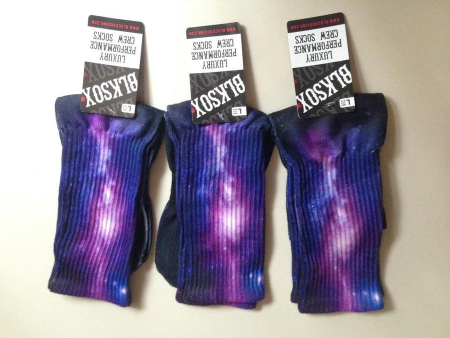 BLKSOX Ink Sock Galaxy - Pimp Kicks