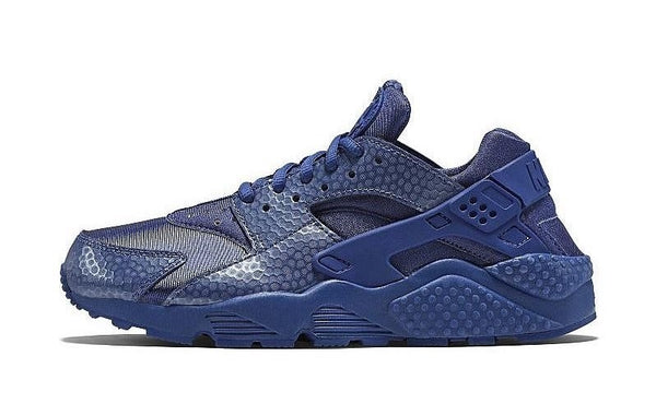 Nike huarache womens navy blue Clearance