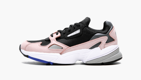 Adidas falcon black hot sale pink price