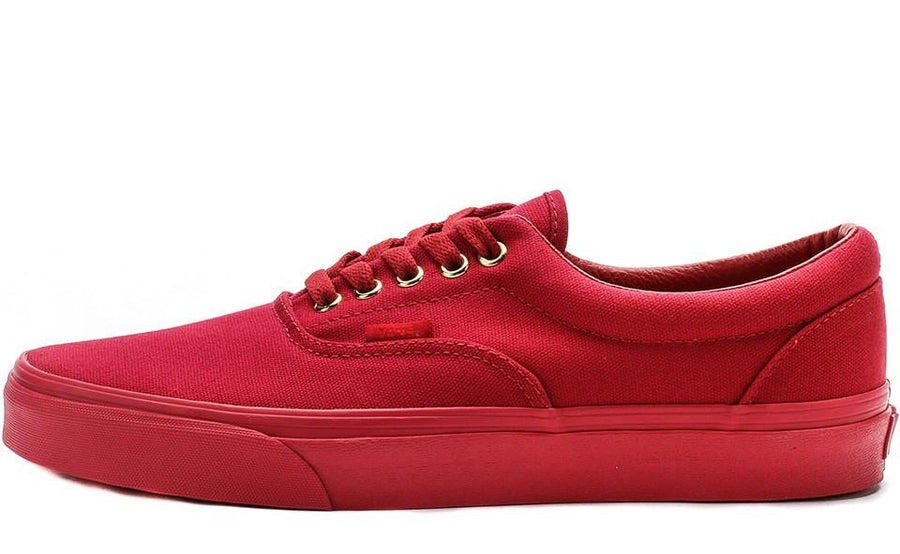 Vans Era Gold Mono Crimson Men's - Pimp Kicks