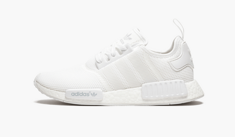 Adidas nmd hot sale pure white