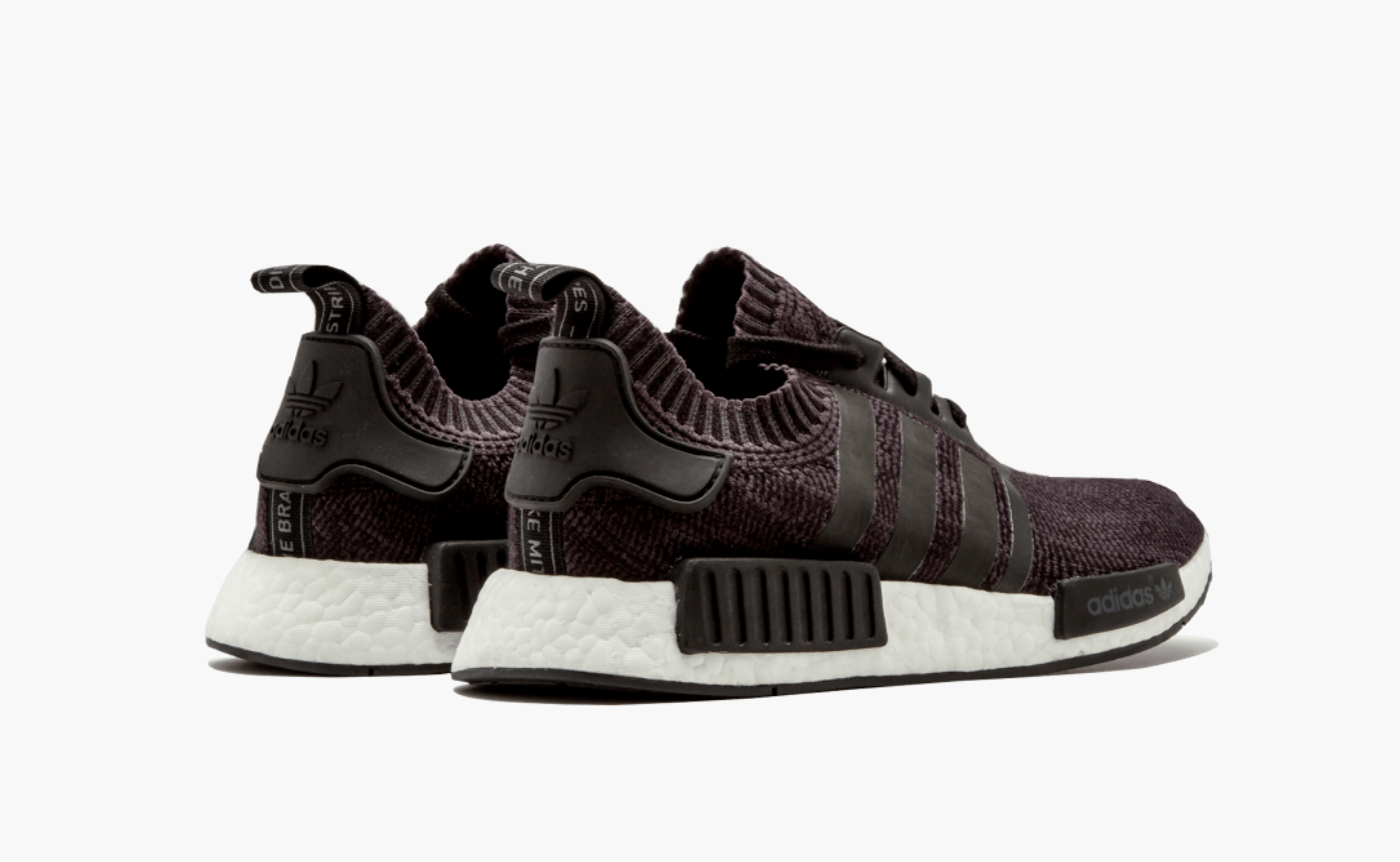 Adidas NMD R1 Primeknit Winter Wool Black Men s Pimp Kicks