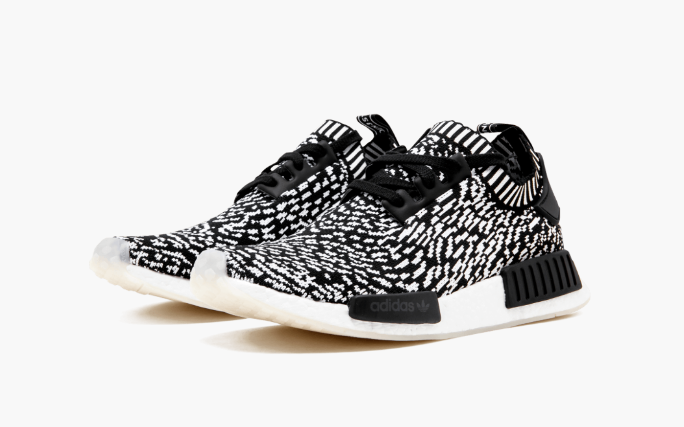 Adidas nmd primeknit sales zebra