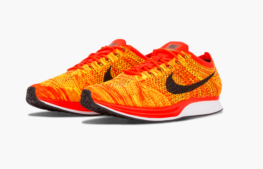 Nike Flyknit Racer Bright Crimson Men's - Pimp Kicks