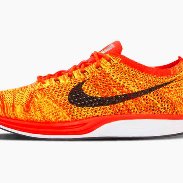 Nike Flyknit Racer Bright Crimson Men's - Pimp Kicks