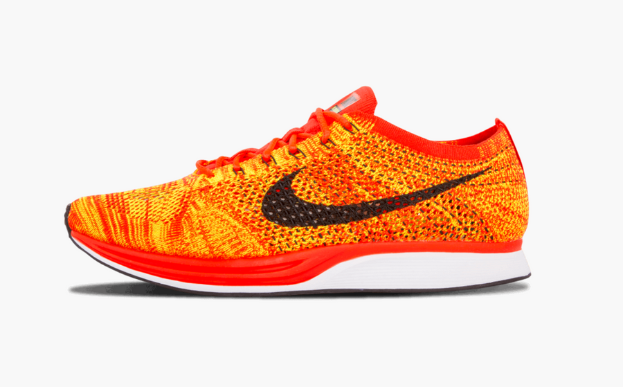 Nike Flyknit Racer Bright Crimson Men's - Pimp Kicks