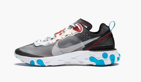 Nike react element hot sale 87 dark grey