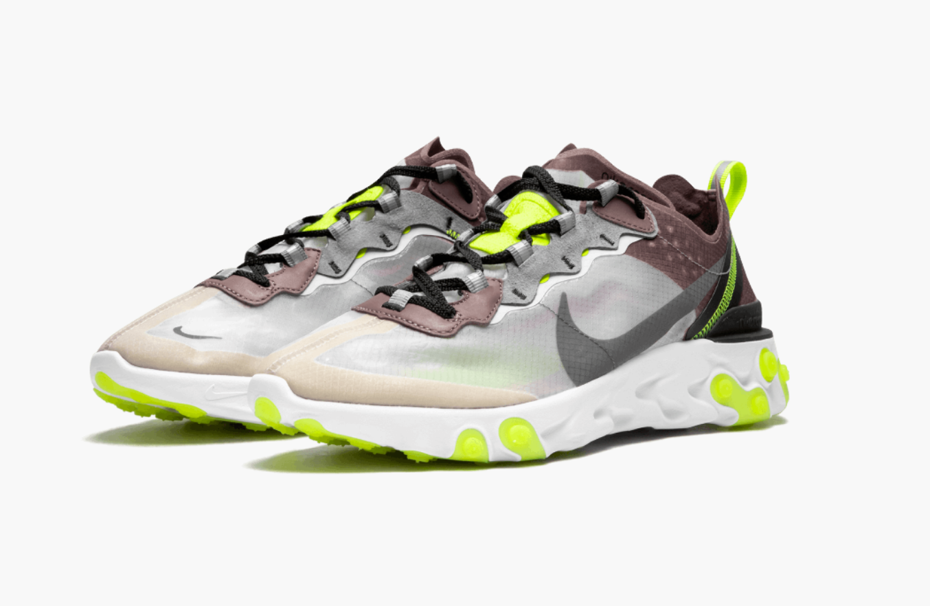 Nike react element neon on sale