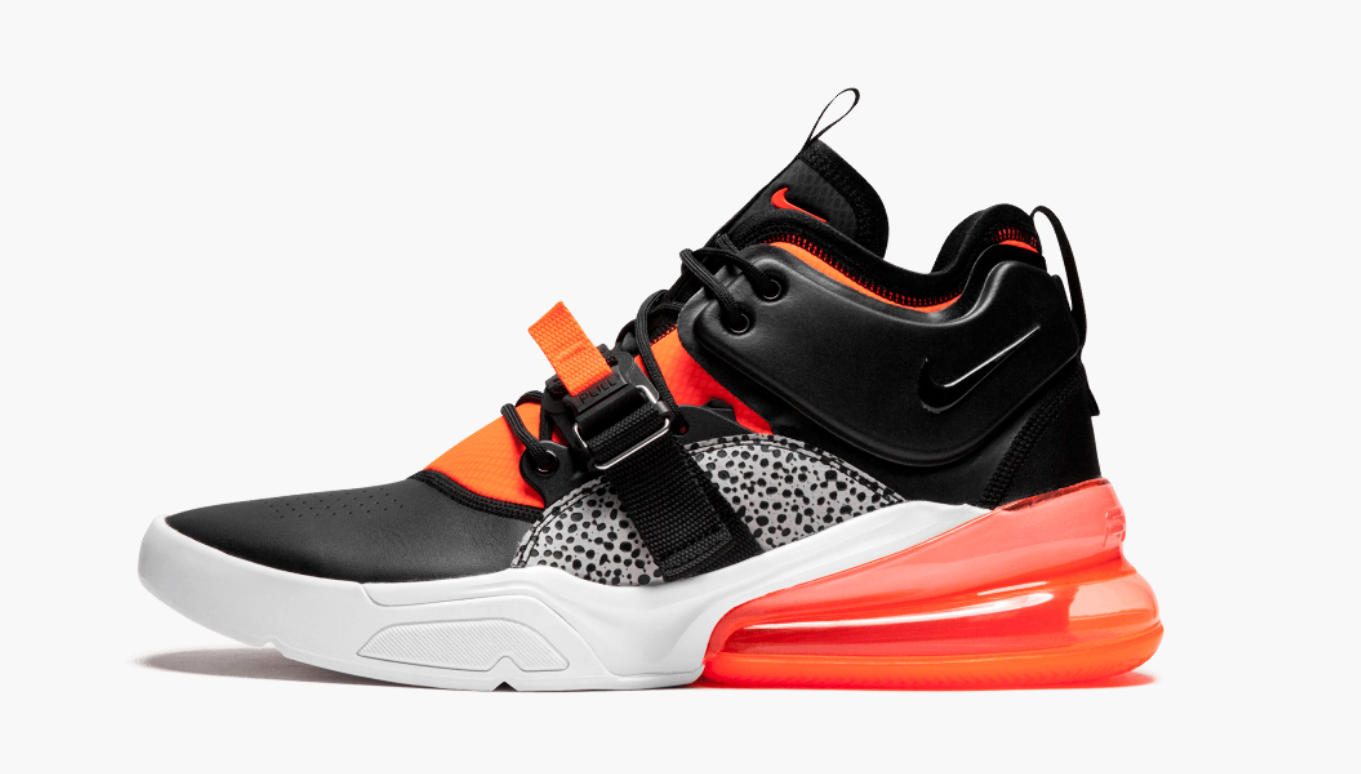 Air force top 270 black orange