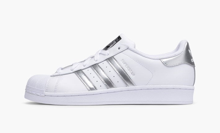 Superstar metallic silver womens Clearance