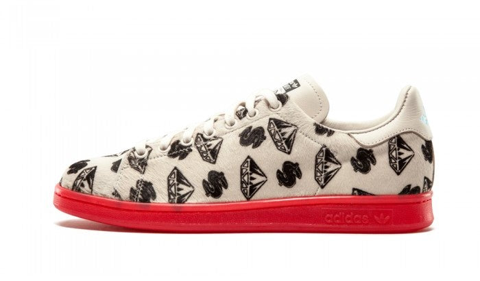Adidas Stan Smith Pharrell Williams Pony Hair Red Men's - Pimp Kicks