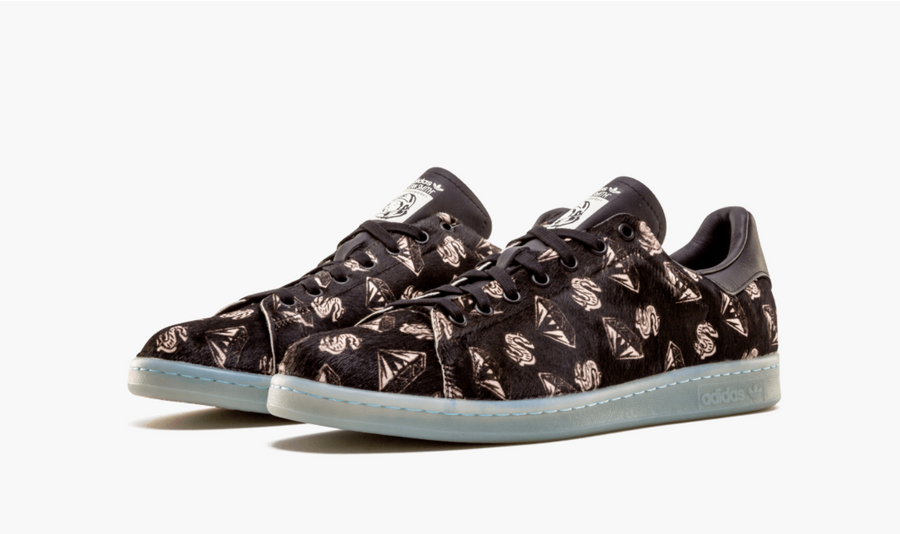 Adidas Stan Smith Pharrell Williams Pony Hair Black Men's - Pimp Kicks