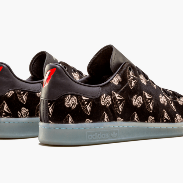 Adidas Stan Smith Pharrell Williams Pony Hair Black Men's - Pimp Kicks