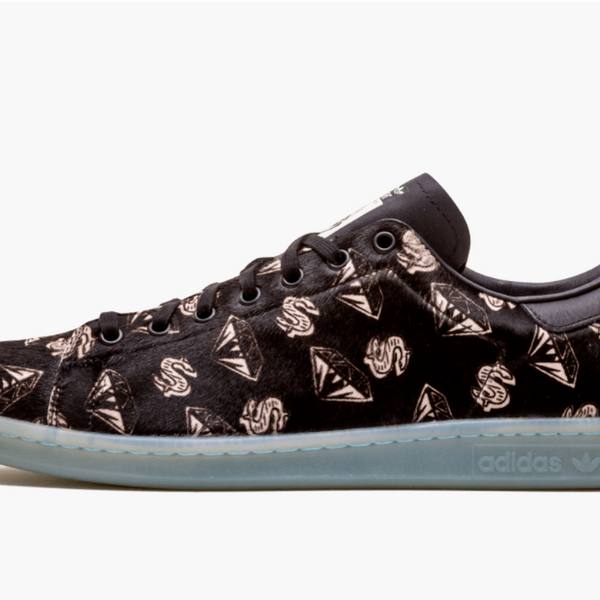 Adidas Stan Smith Pharrell Williams Pony Hair Black Men's - Pimp Kicks