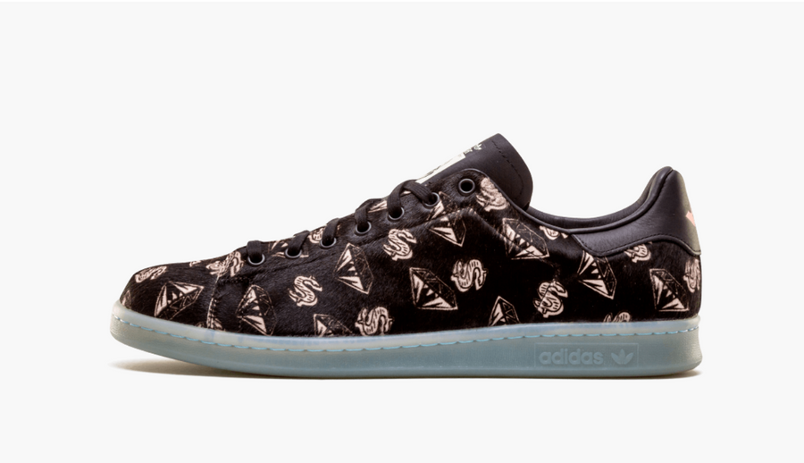Adidas Stan Smith Pharrell Williams Pony Hair Black Men's - Pimp Kicks