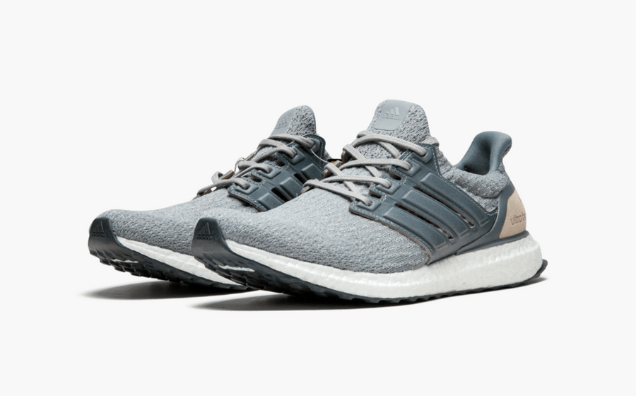 Adidas Ultra Boost Leather Caged Gray V3 Men's - Pimp Kicks