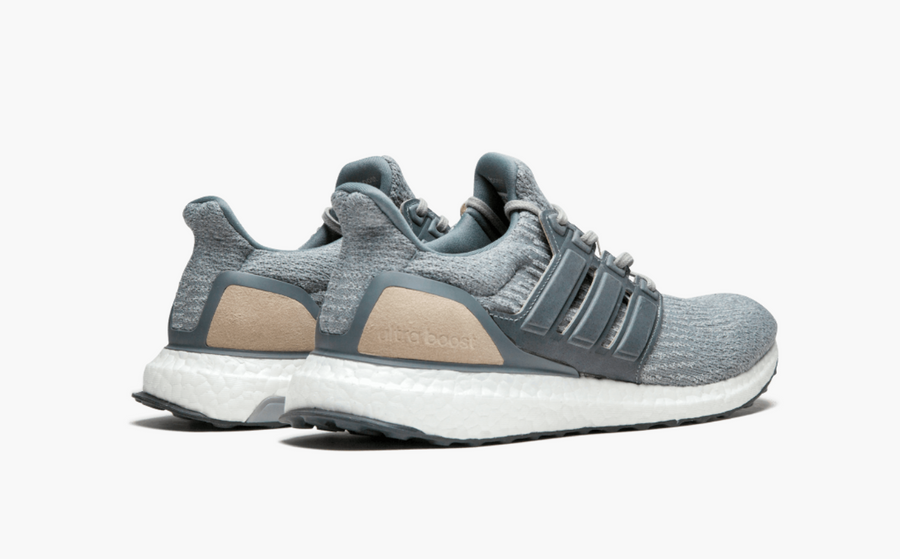 Adidas Ultra Boost Leather Caged Gray V3 Men's - Pimp Kicks