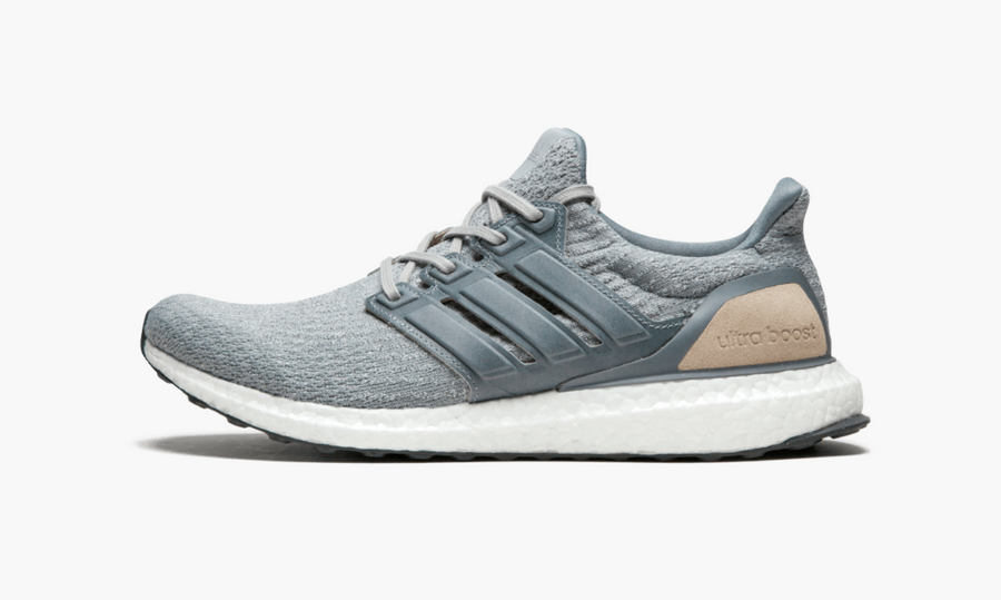 Adidas Ultra Boost Leather Caged Gray V3 Men's - Pimp Kicks