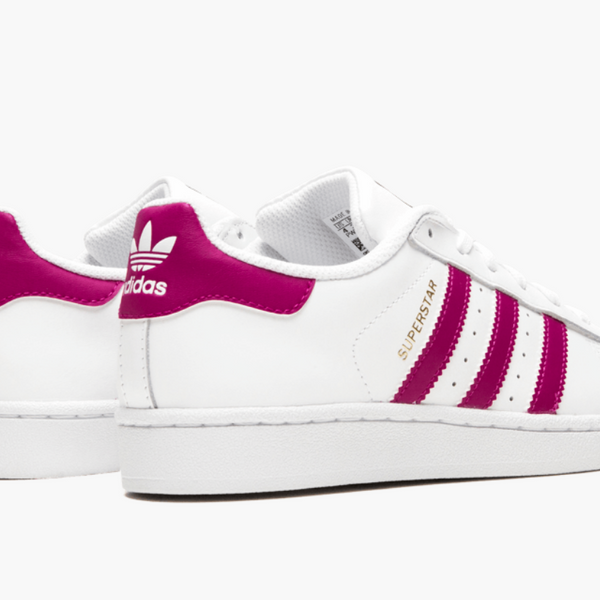 Adidas Superstar Foundation Scarlet Pink Junior - Pimp Kicks