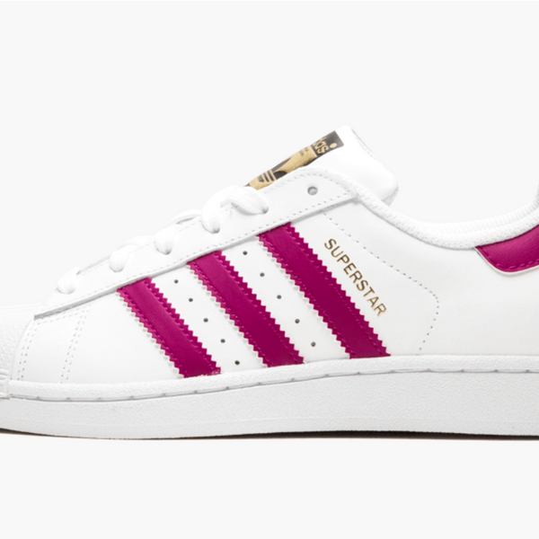 Adidas Superstar Foundation Scarlet Pink Junior - Pimp Kicks