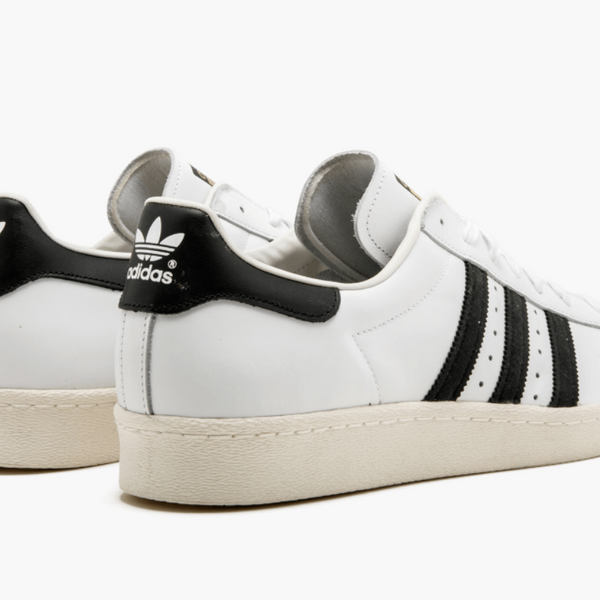 Adidas Superstar White Black 80's Men's - Pimp Kicks