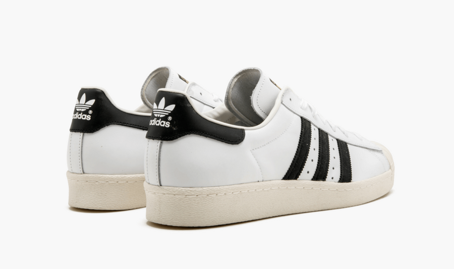 Adidas Superstar White Black 80's Men's - Pimp Kicks