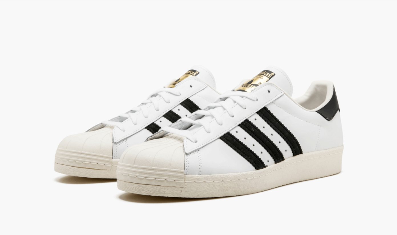 Adidas Superstar White Black 80's Men's Pimp Kicks Adidas Superstar White Black 80's Men's Pimp Kicks