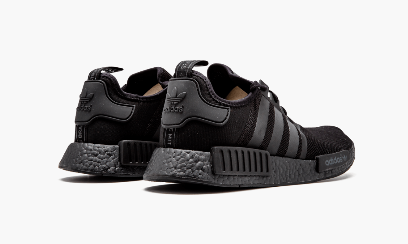 Adidas NMD R1 Mesh Triple Black Men s Pimp Kicks