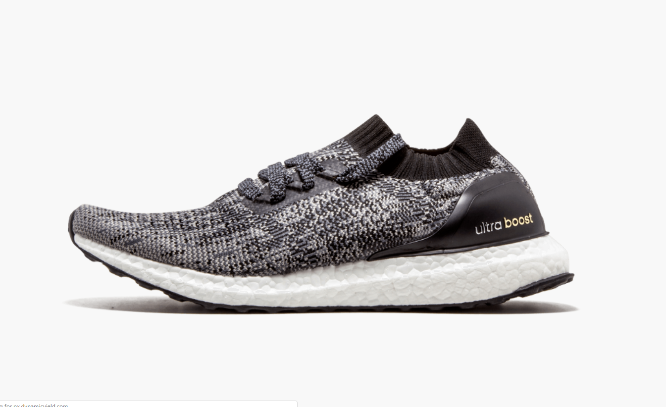 Adidas ultra boost uncaged black and grey hotsell