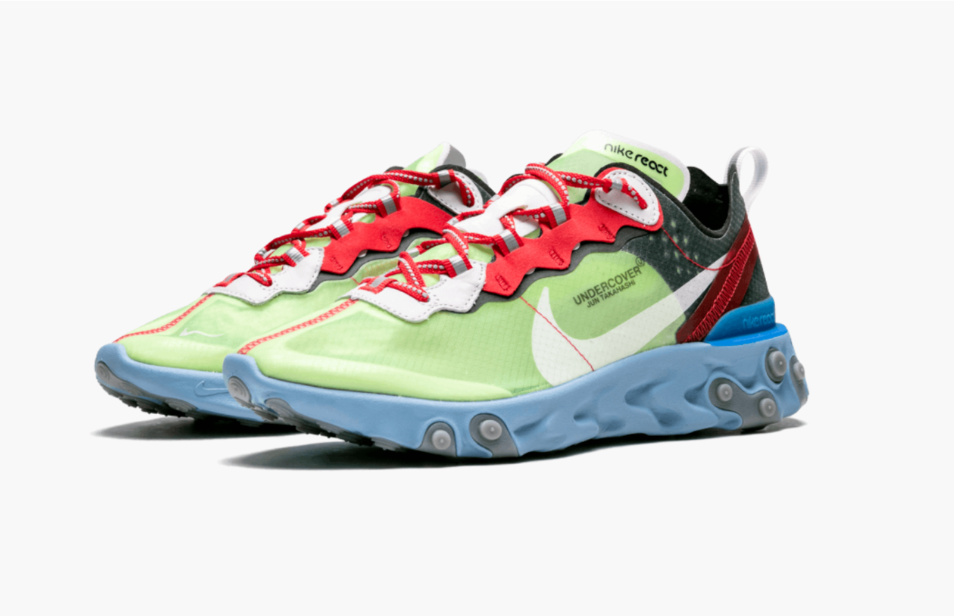 Nike react undercover blue sales