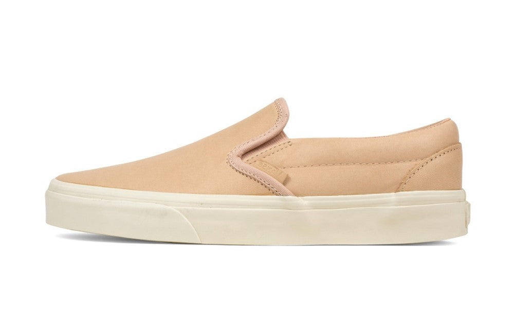 Leather Tan Van Slip Ons Men's Shoes Vans Vault OG Slip-On 59 LX