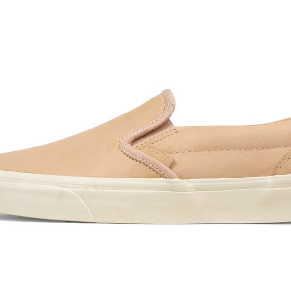 Vans Slip On DX Leather Veggie Tan Men's - Pimp Kicks