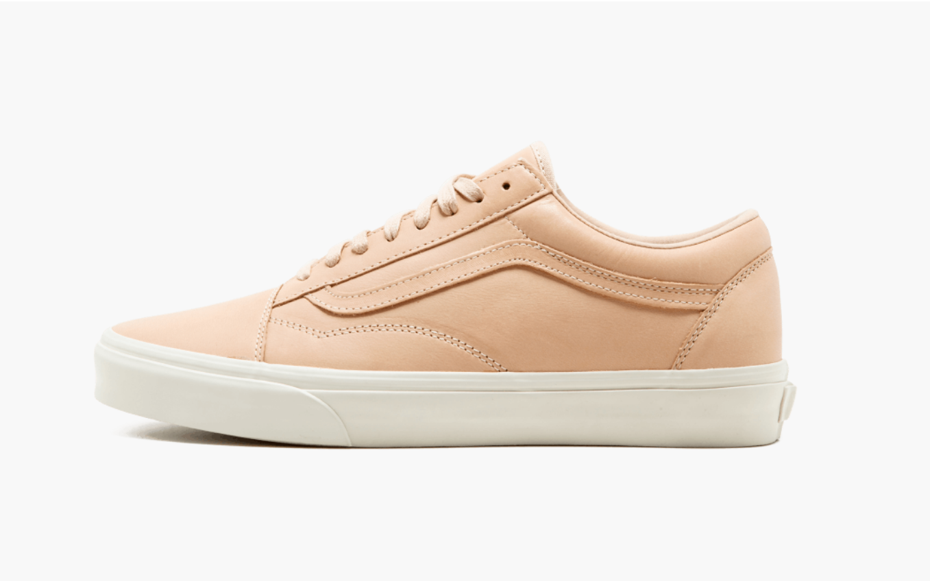 Tan leather 2025 vans old skool