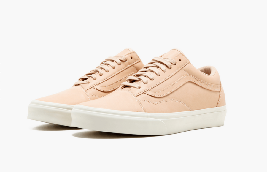 Vans Old Skool DX Leather Veggie Tan Men's - Pimp Kicks